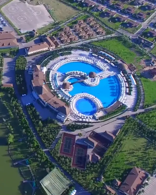 видеосъемка для курортов, бассейнов и туристических компаний